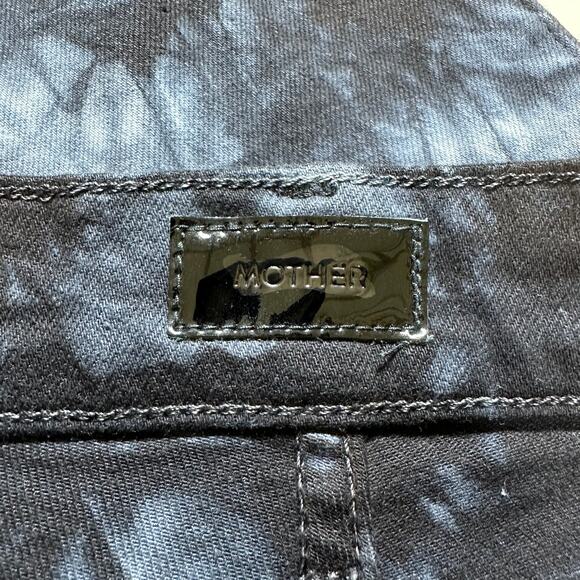 Mother NWOT The Super Swooner Tie-Dye Stretch Jeans Size 28 High Rise Slim Fit - Picture 6 of 12